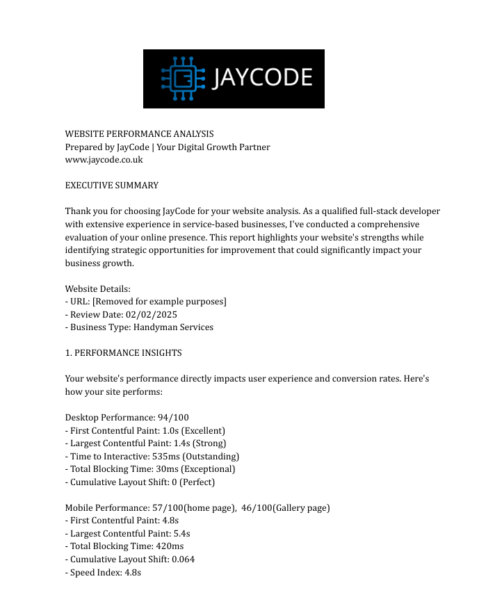 Example Review Report